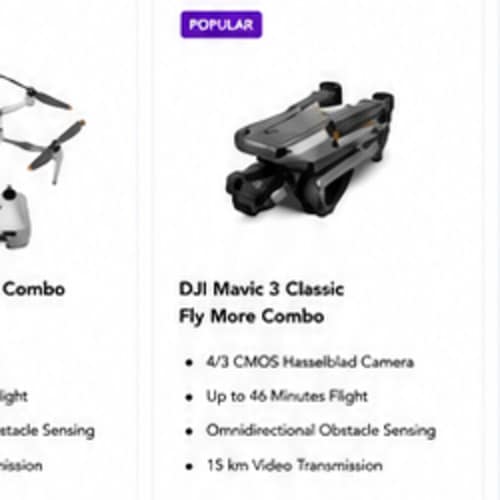 DJI Mavic 3 Classic Fly More Combo